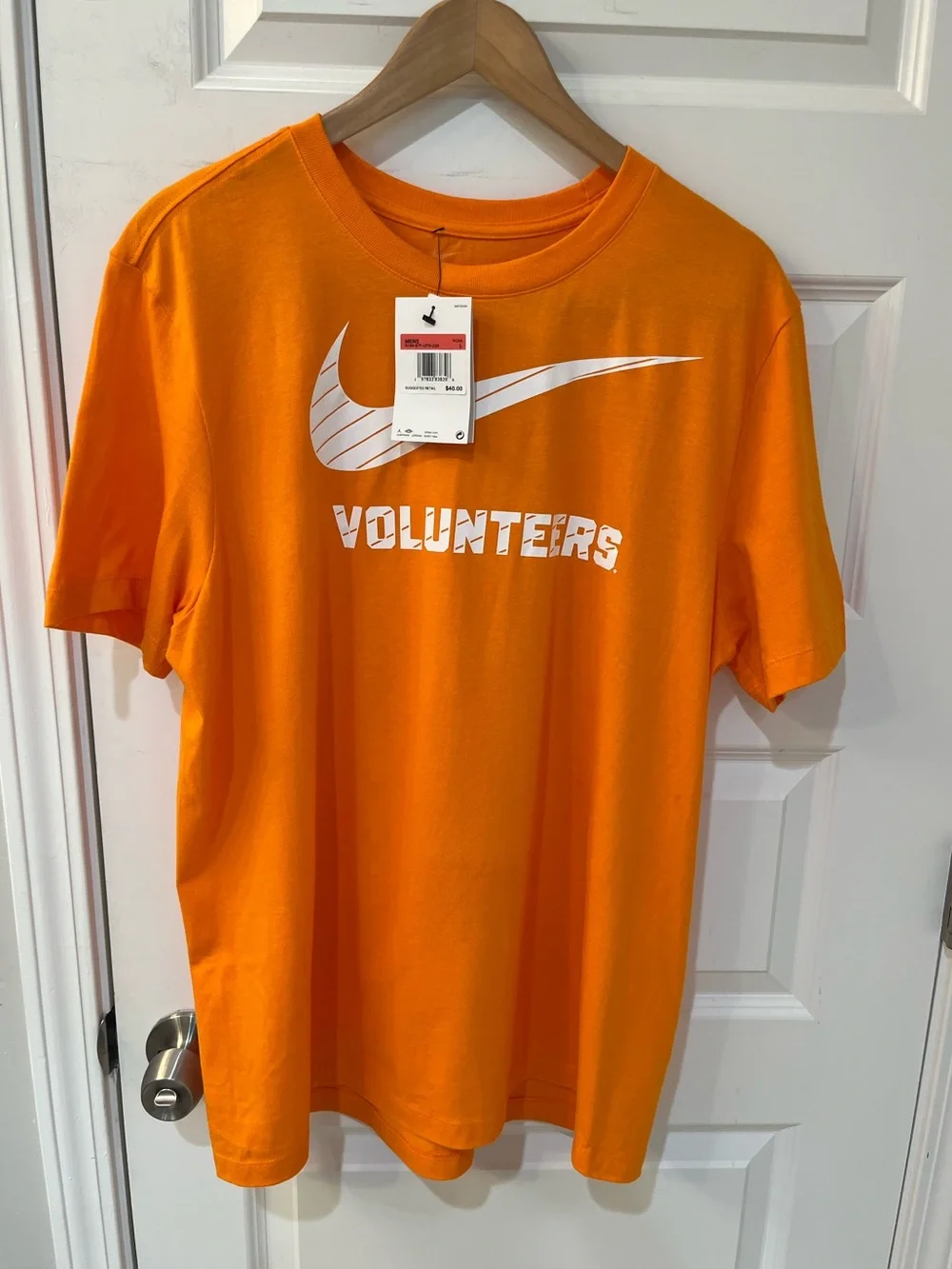 NWT Nike Tennessee Volunteers Orange Campus Mascot T-Shirt Mens Size Large